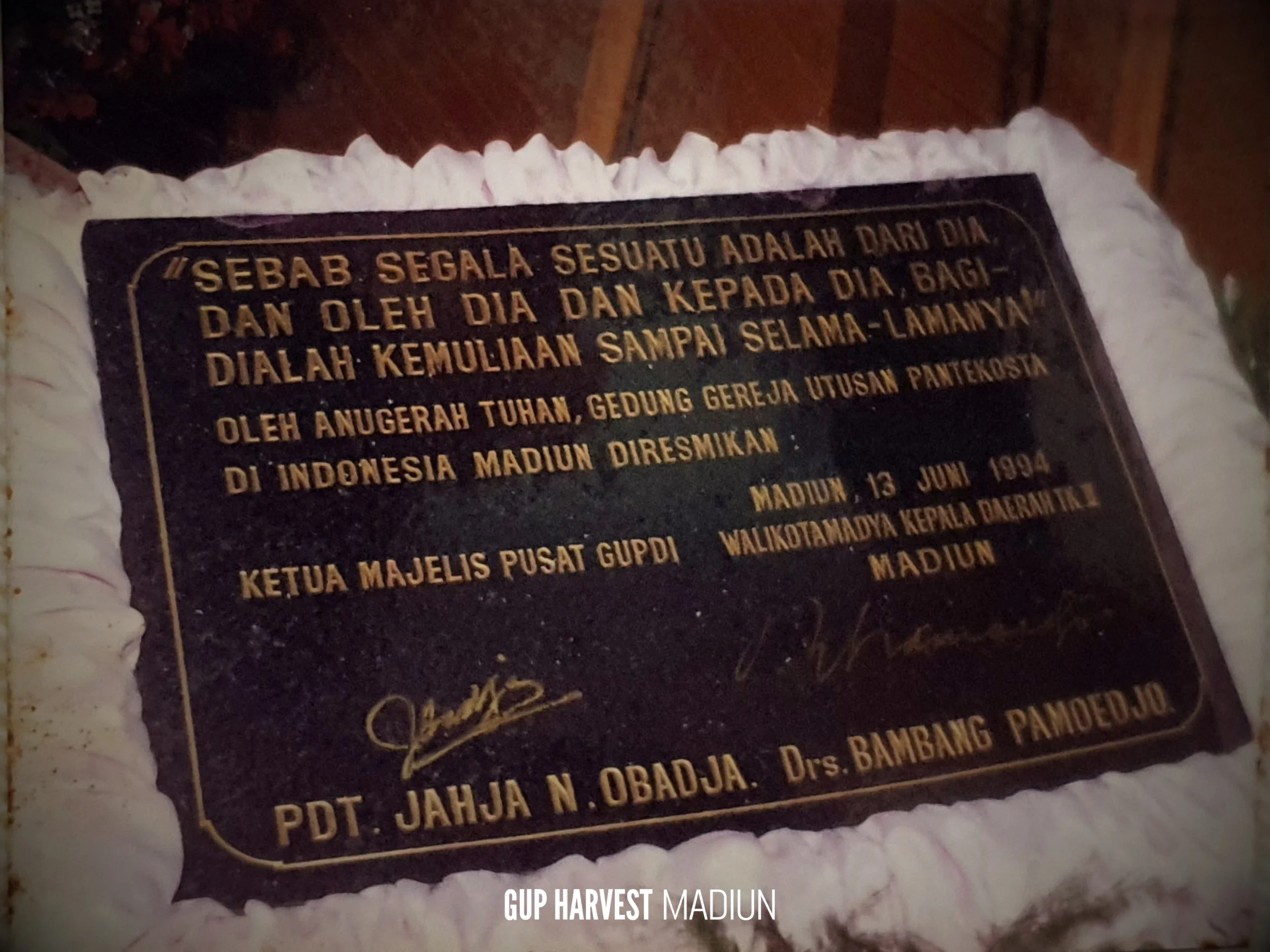 Dokumentasi Sejarah GUP